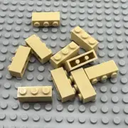 LEGO Brick - Tan - 1 x 3 - QTY x10