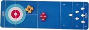 Bowling Game Portable Indoor Shuffleboard Table Game for Outdoor Indoor Kids