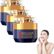 Qing Ling Face Cream, Qing Ling Face Cream Anti Peptide, Day & Night Moisturizing Facial for Women & Men (3pcs)