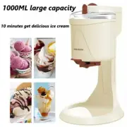 Ice Cream Maker Electric Frozen Yoghurt Sorbet Churner Dessert Maker Machine