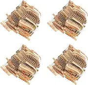 VENEKA 2000Pcs 50 Values 1/2W 0.5W 5% Carbon Film Resistors Assorted Kit Set