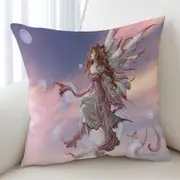 Day Break Fantasy Artwork Sunset Sky Fairy Cushion Cover