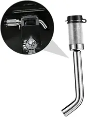 STOBAZA Trailer Hitch Receiver Lock Theft Elbow Style Pin Lock for Car Trailer Hook Weather Resistant Solid Compatible with Cargo Carriers and Rvs