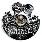 Grateful Dead Vinyl Wall Clock - Retro Decor - Unique Home Accent