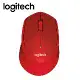 【Logitech 羅技】M331 SILENT PLUS 靜音無線滑鼠 紅