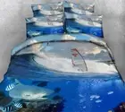 Monstrous Shark 3D Printing Duvet Quilt Doona Covers Pillow Case Bedding Sets