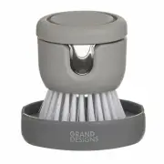 Grand Designs Kitchen Dish Brush with Soap Dispenser | Bnb Supplies