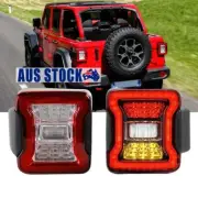 EU Rear Red LED Tail light For 07-18 Jeep Wrangler JK Break Reverse Turn Signals (for: Jeep)