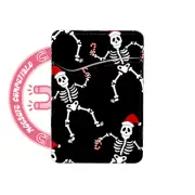 abbyrose Santa Skeletons MagSafe Card Holder Pocket for iPhone 12 13 14 15 16