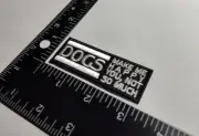 Dog Patch Iron On Sew High Quality Patch Dogs Make Me Happy You Don't So Much
