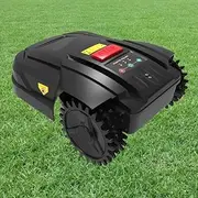 Electric Mower Robot, Intelligent Remote Control Electric Smart App Lawn Mower Robotic for Lawns up to 800m², Cutting Width 18cm, Lawn Care Equipment for Gardening
