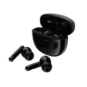 HT03 TWS ANC Fone Bluetooth Earphones Noise Canceling Wireless Headphones Gaming Headphone With Microphone Handfree Earbuds - Black