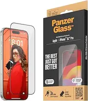 PanzerGlass UltraWide Fit Screen Protectors for iPhone 15 Pro