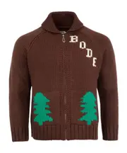 Bode Whimsical Graphic Knitwear S,L,M BROWN