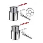 Deep Frying Pan Kitchen Utensils Practical Cooking Pot for Restaurant Home