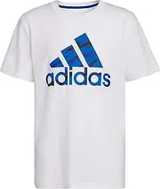[adidas] Boys' Short Sleeve Tiger Camo Bos Cotton Tee