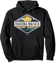 [Disney] The Lion King Hakuna Matata Diamond Logo Pullover Hoodie