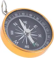 BESPORTBLE Compact Aluminum Compass Keyring Essential Portable Pocket Compass for Hiking Travel Camping