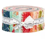 Moda Quilting Jelly Roll Patchwork Joyful Joyful 2.5 Inch Fabrics-NEW
