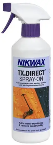 Nikwax TX Direct Spray-on Clothing Waterproofer 300ml