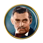 Clark Gable Pin Badge
