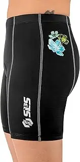 [SLS3] Women`s 6 inch Swim Bike Run TRI FRT Triathlon Shorts