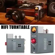 VU Meter HiFi 5654 Tube Phono Preamp for Preamp Turntable Stereo Headphone Amp