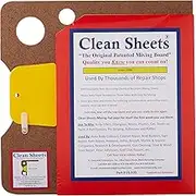 Clean Sheets - CLN-CS100 Superior Mixing Pad (12x12) - 100 Disposable Sheets FOR Toughest Job, Clear