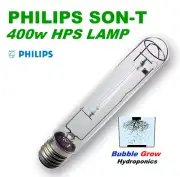 PHILIPS 400W SON-T AGRO HPS HIGH PRESSURE SODIUM WATTS LAMP LIGHT GLOBE