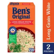 BEN'S ORIGINAL Converted Brand Enriched Long Grain White Rice Parboiled Rice 2lb