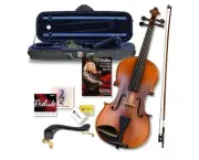 New Bunnel Premier Violin Outfit 4/4 Full Size - Carrying Case and FULL SIZE