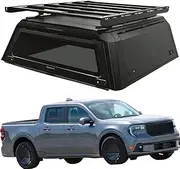 ATATNK Canopy Cover Hardtop Topper Camper Cover Truck Camper Truck Tonneau Cover Seal Pickup Camper Topper Truck Topper Compatible for Maverick Canopy