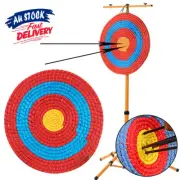 Archery Decor Outdoor Sports Straw Arrow Single Layer Target Bow Shooting ACB#