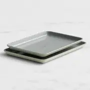 Wolstead Mineral Non Stick Baking Tray Set 2pc Ivory