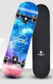 31'' 80CM Starry Sky II NEW Sealed Kids Skateboard Light Up Wheels