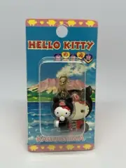 Hello Kitty Strap Key ring Charm Kurobuta Pork Local Kagoshima Japan Limited