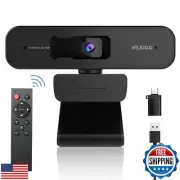 Zoom Certified, NexiGo N940P 2K Zoomable Webcam with Remote and Software Cont