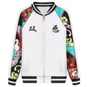 Tokyo Revengers Kawata Nahoya Cosplay Baseball Jacket Printed Sweatshirt Coat