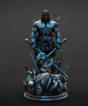 Conan the Weaponmaster Resin Sculpture Statue Model Kit Unpainted/Unassembled