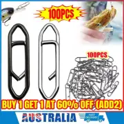 100pcs Topwater Co Speed Clips, Topwater Speed Clips, Fishing Topwater Lures AUS