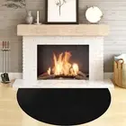 Fireplace Floor Mat Hearth Fireproof Rug for Fireplaces and Woodstoves High T...