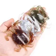 For Fishing Crab Soft Bait Artificial Crab Baits Silicone 1/2/3/4/5/6#