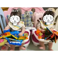 在飛比找蝦皮購物優惠-《9成新》馬卡龍糖果色攜帶式餐椅 兒童餐椅 幫寶椅 寶寶吃飯