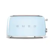 Smeg 50's Style 4 Slice Toaster (Pastel Blue)