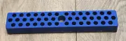 Magnetic 1/4 hex Bit holder, Holds 42) 1/4 hex bits, Blue