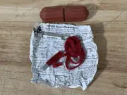 Snake Bite Kit by CUTTER Complete UNUSED Red Rubber 1960s SLB
