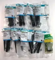 8 Pk Dig Micro Sprinkler Adjustable Sprayer Model 410B 3/Pack + Rainbird Nozzle