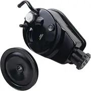 AP02 Power Steering Pump w/Single Groove Pulley Compatible For BBC SBC Compatible For Chevy Saginaw