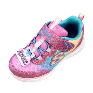 (AZ) SKECHERS 女童 運動鞋 休閒鞋 GLIMMER KICKS 81444NLPMT (5.5折)