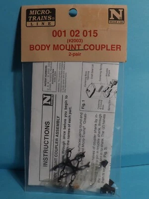 N Scale Micro-Trains bmc short shank coupler #2003 001-02-015